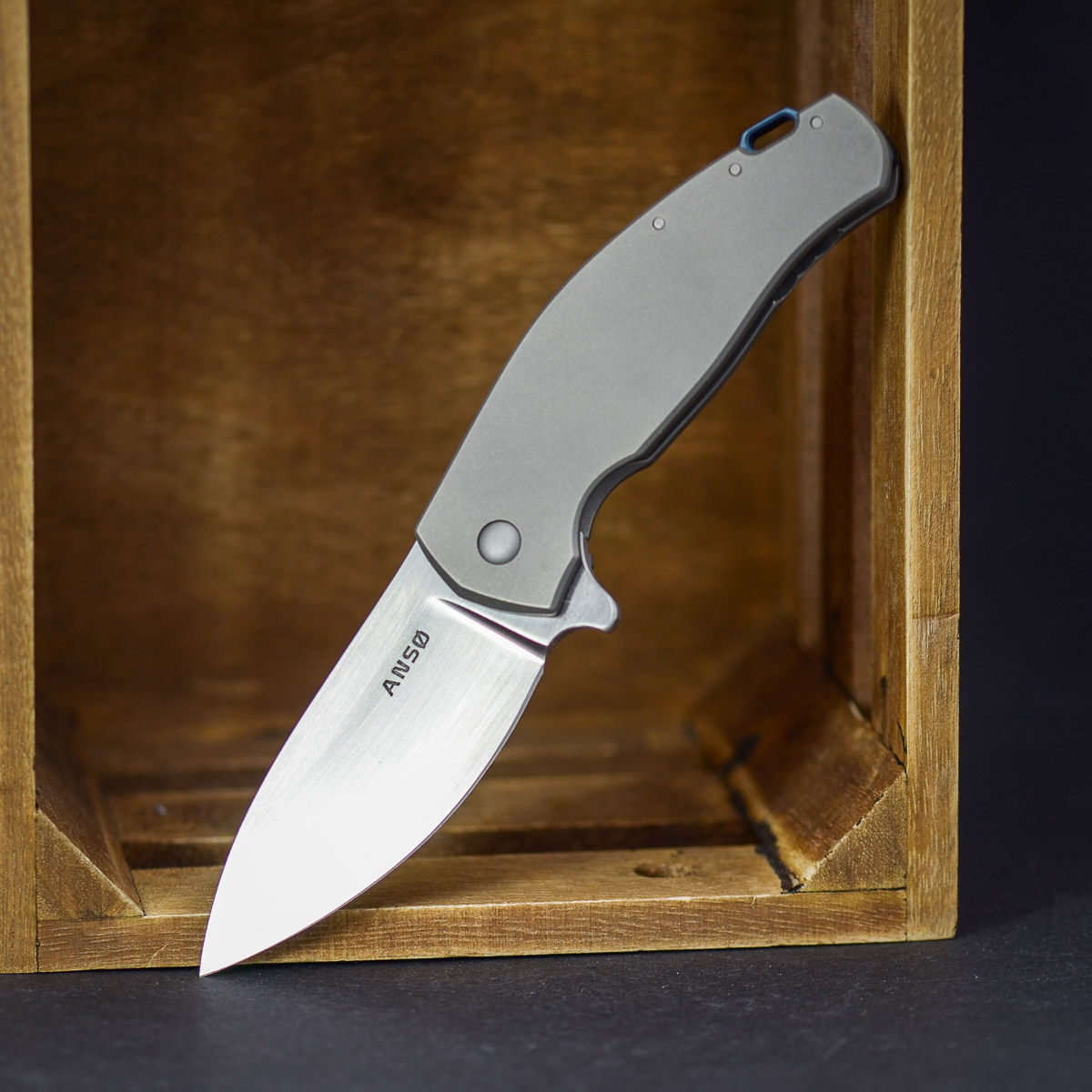 Pre-Owned: Jens Anso Protoyp Klinge, Messer, Waffe, Dolch