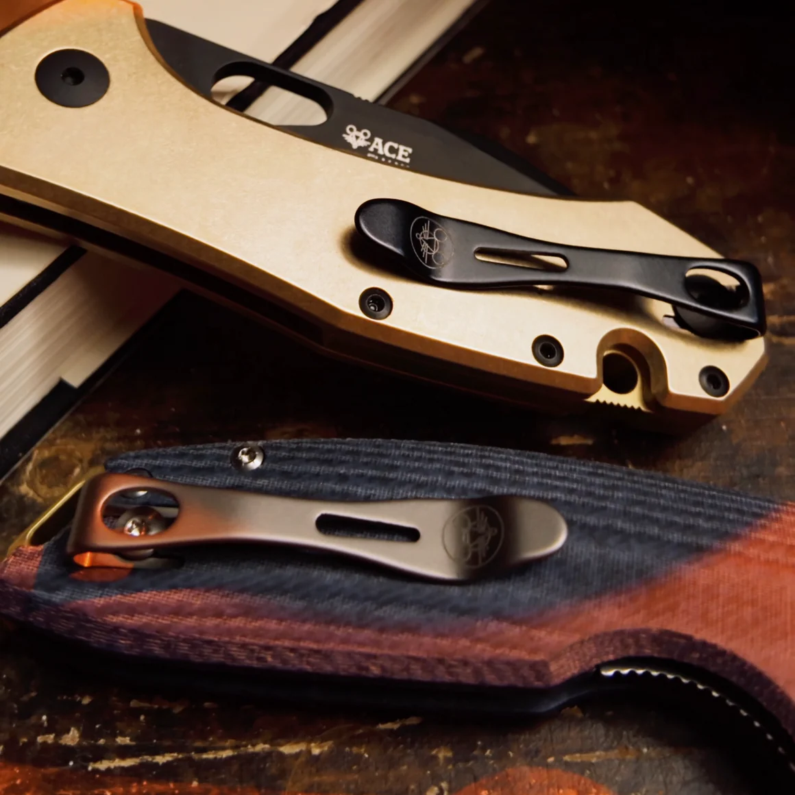 GiantMouse Titanium Deep Carry Clip – Image 1