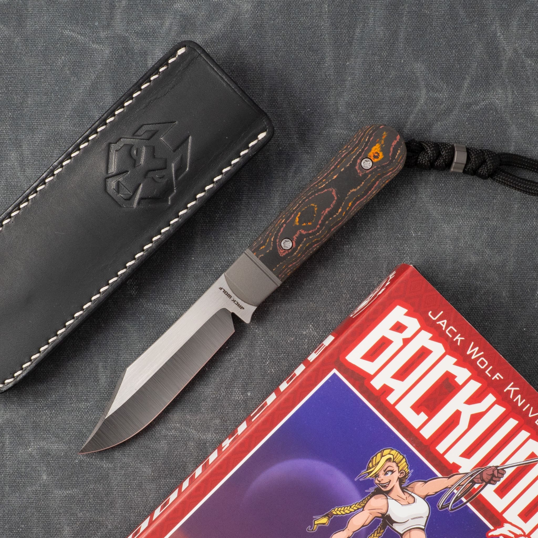 Jack Wolf Knives Backwoods FIXedc 