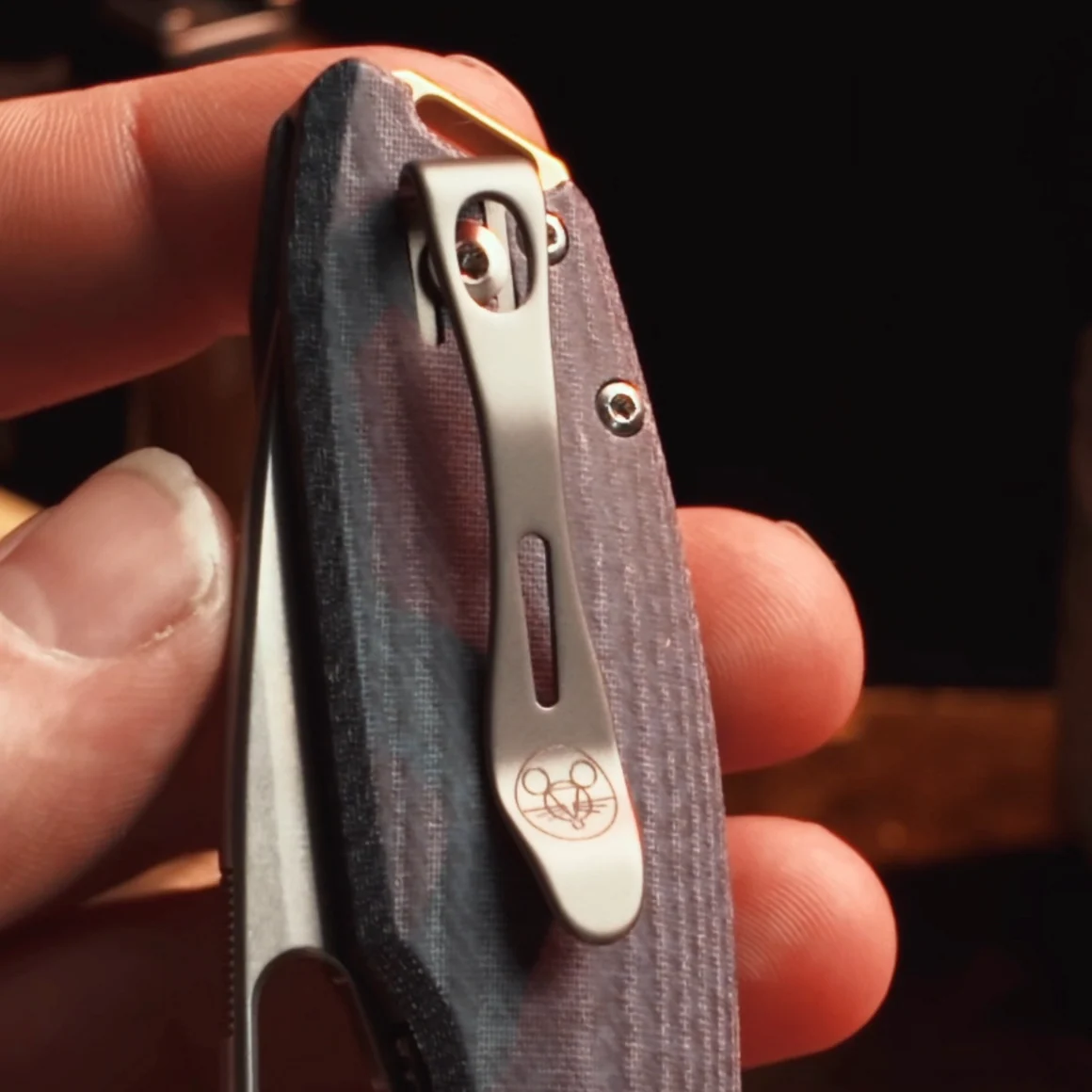 GiantMouse Titanium Deep Carry Clip – Image 4