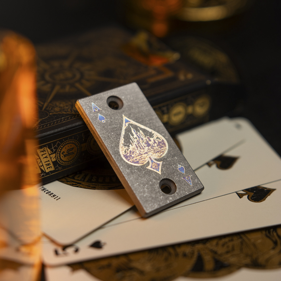 Crowgear Don't Worry Stone - Inlay einzeln Ace of Spades Crowgear Don't Worry Stone - Inlay einzeln Ace of Spades