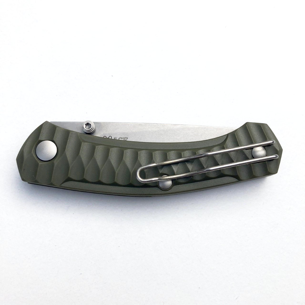 GiantMouse Iona  green stonewashed (tumbled)