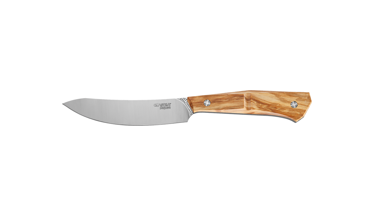 Viper Sakura steak knife olive wood