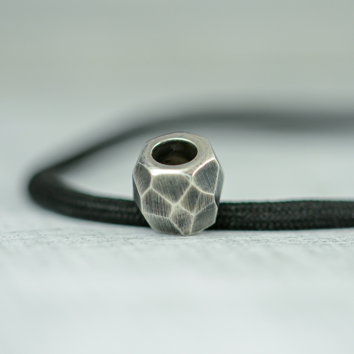 Bead-versilbert Bead brass silver plated