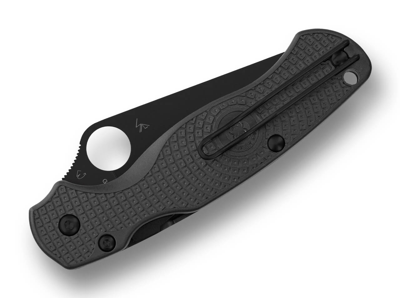 Spyderco Para Military 2 Lightweight CTS BD1N Black Blade – Image 2