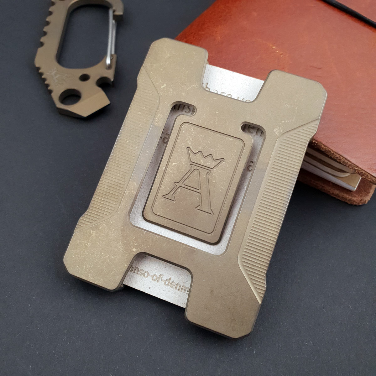 AnsoMatrixAmber Anso of Denmark Cardholder Matrix Amber
