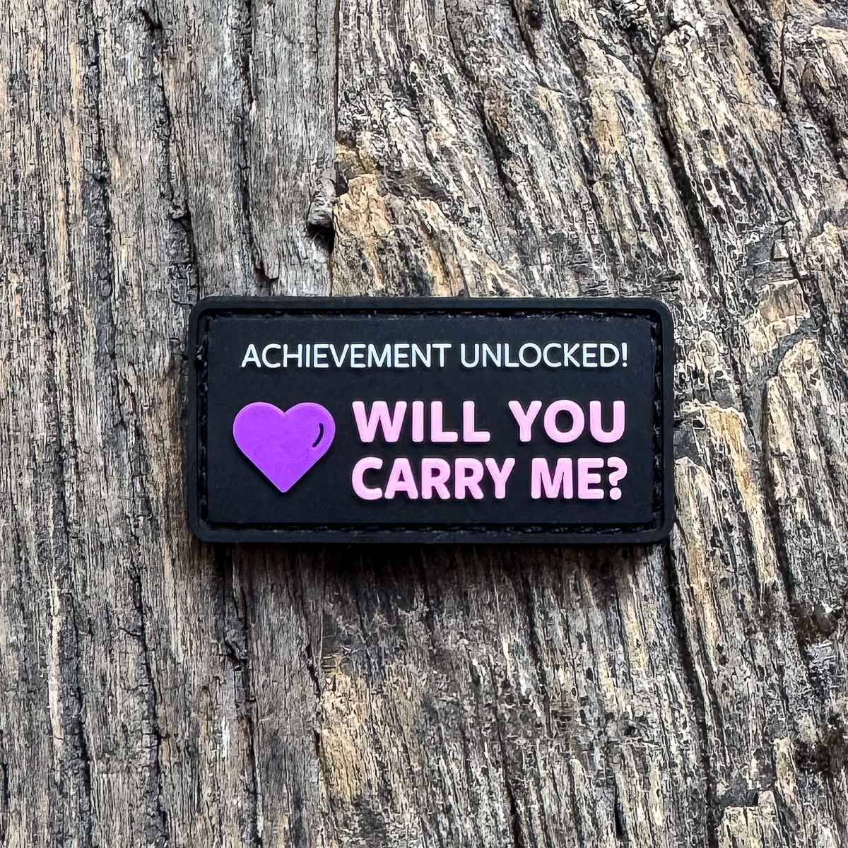 Will You Carry Me? Achievement Patch Will You Carry Me? Achievement Patch