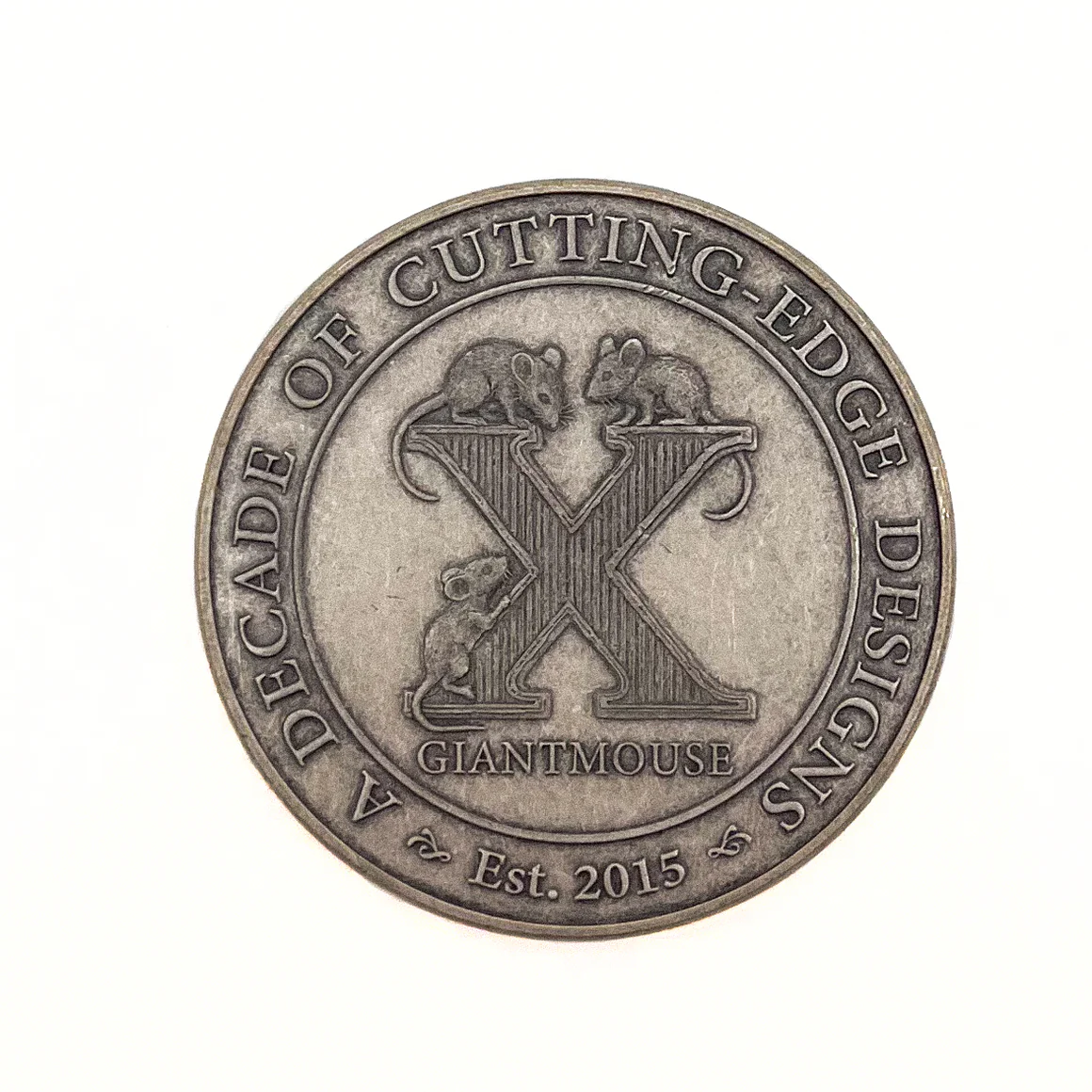 Giantmouse 10 Year Jubilee Coin Giantmouse 10 Year Jubilee Coin