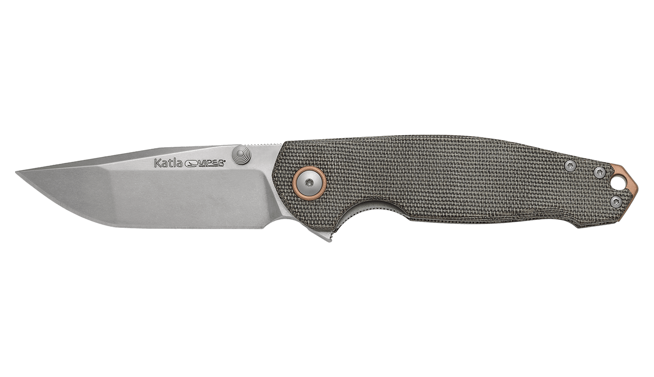 Viper Katla Canvas Micarta Green