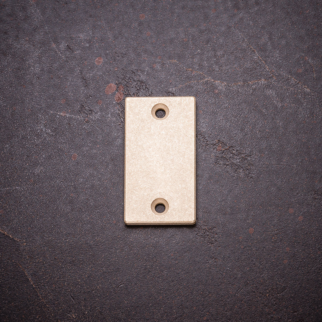 DWS_37_web Crowgear Don't Worry Stone - Inlay Metall einzeln Material: Messing