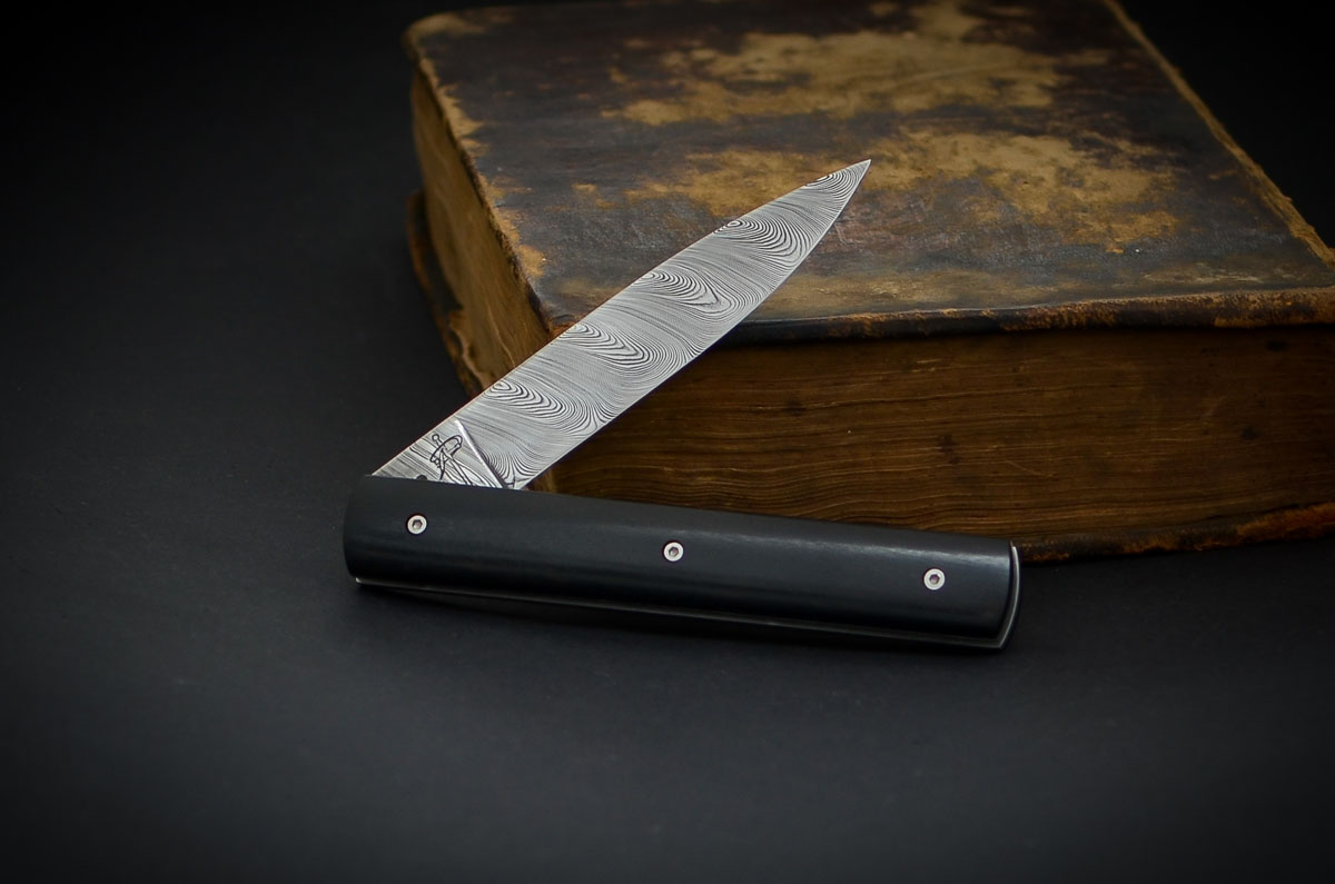 Perceval Le Francais Damascus Ebony