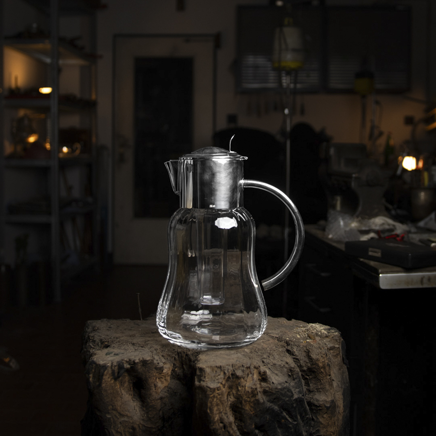 Carafe, silver-plated