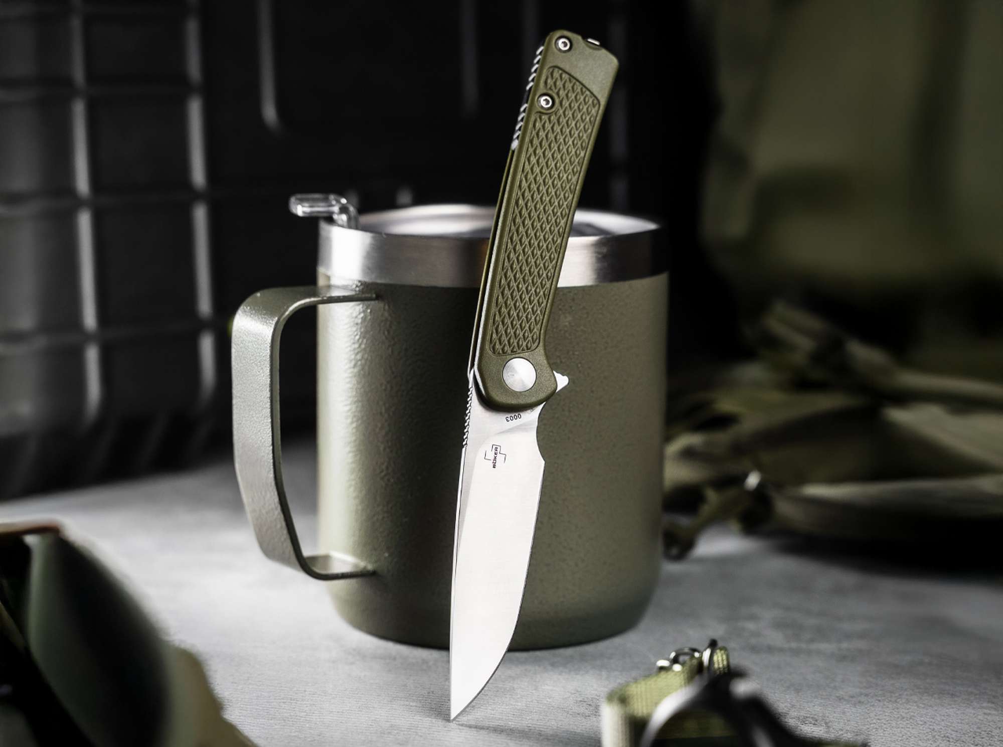 Böker Plus Fire Ant Green – Image 3