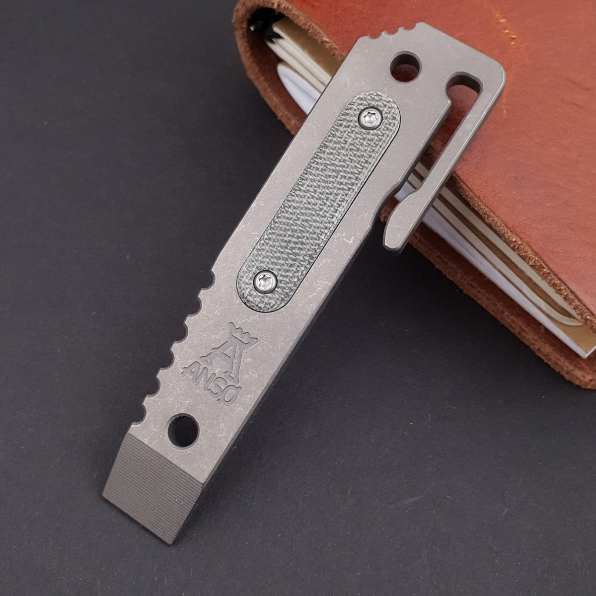 AnsoPrybarmitMicarta Prybar stonewash Anso of Denmark