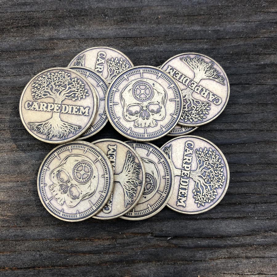 Carpe Diem Mini Coins 10er