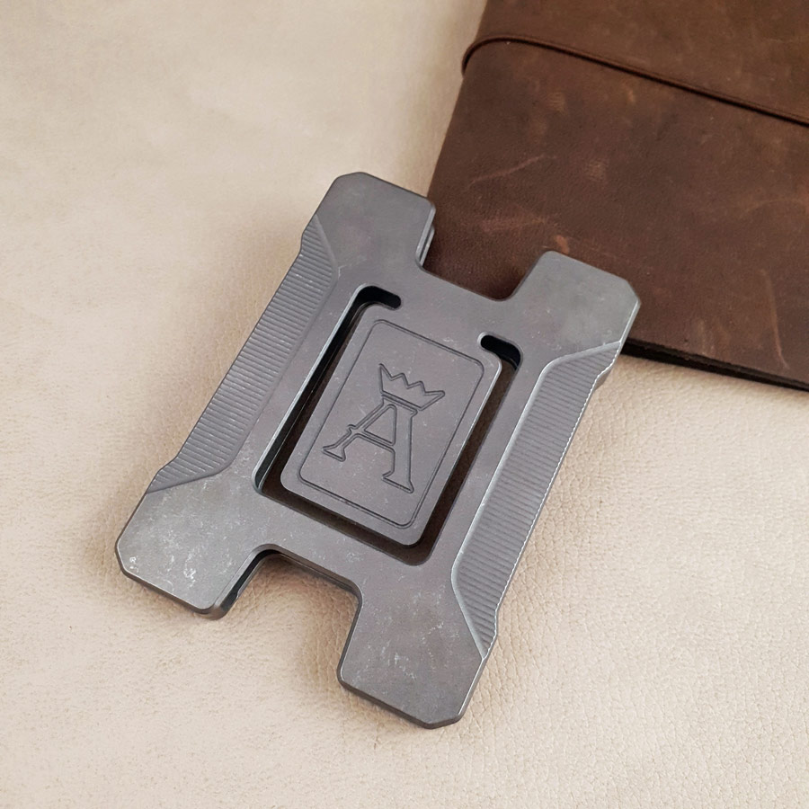 Matrixstonewashed Anso Matrix Cardholder stonewashed
