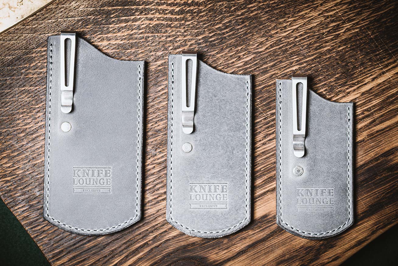 KnifeLounge Exclusive The ClipSlip Pull Up Leather (grau)