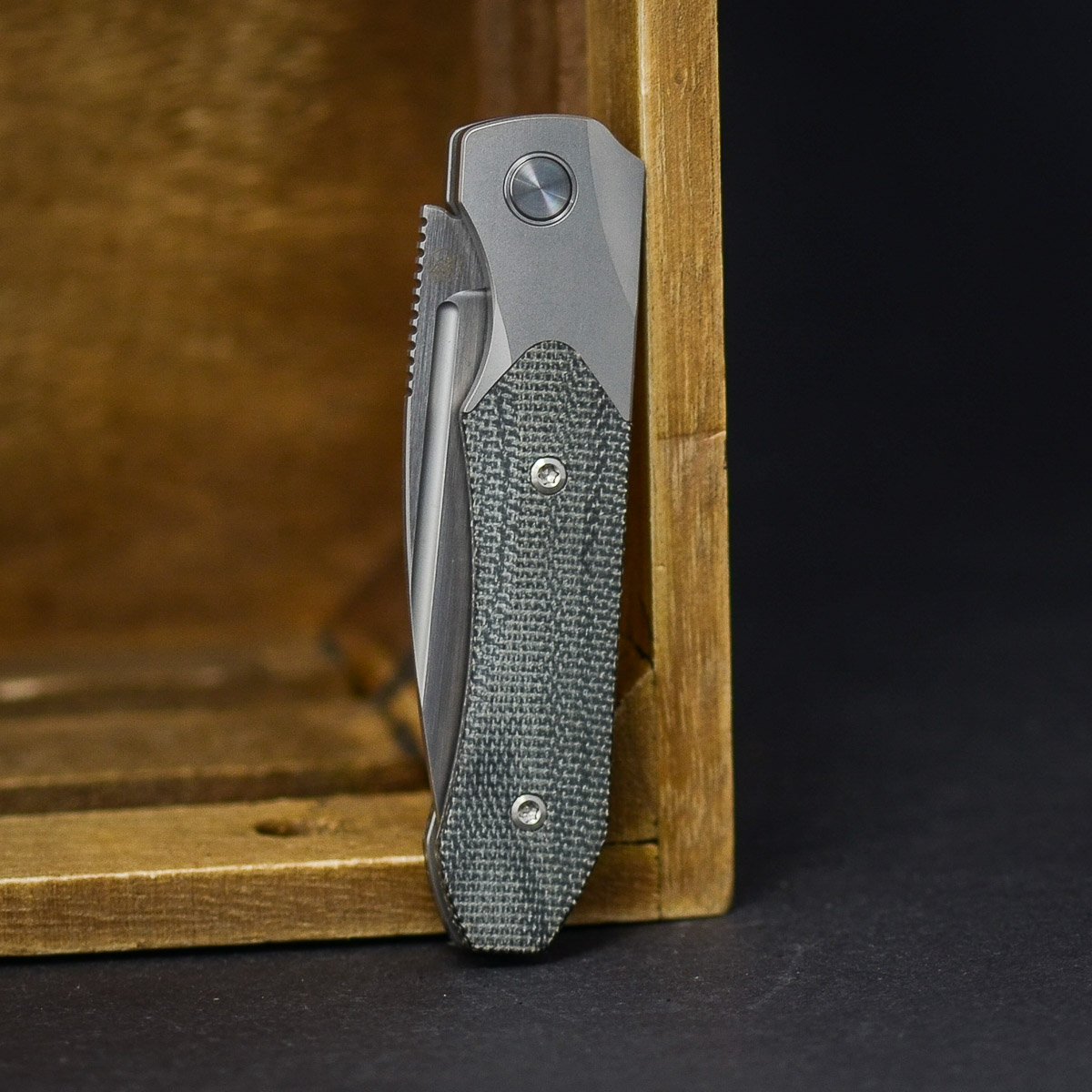 Griffin 1946 Slipjoint Micarta Black (Griffin Company, 1946MB.3) – Bild 2