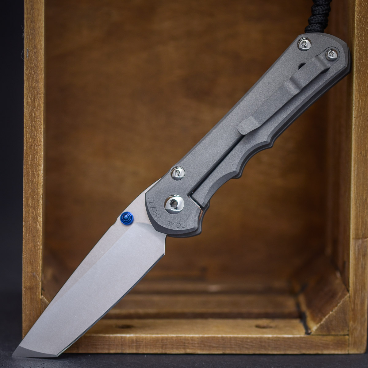 Chris Reeve Inkosi Linkshand Waffe, Klinge, Messer, Dolch