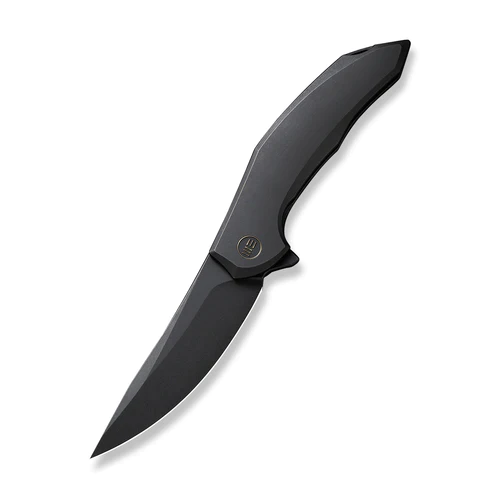 WE Knife Merata Black Titanium Black Stonewashed WE Knife Merata Black Titanium Black Stonewashed