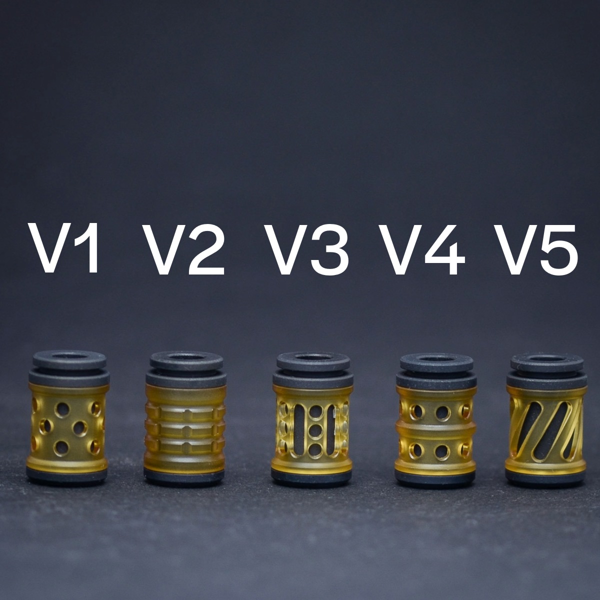 Combat Beads Mini Concealed Bead Ultem / Blackened Titanium Combat Beads Mini Concealed Bead Ultem / Blackened Titanium