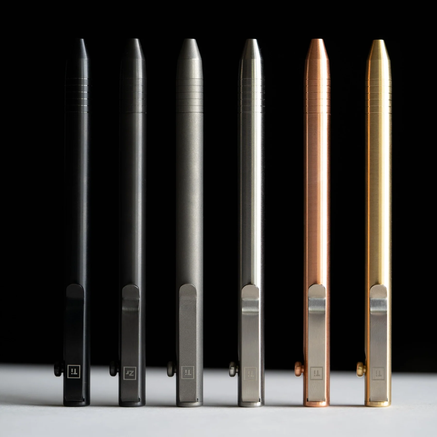 Big Idea Design Slim Bolt Action Pen Titan Big Idea Design Slim Bolt Action Pen Titan