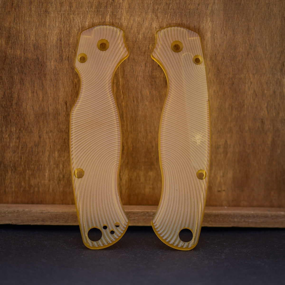 RGT Scales Spyderco Para Military 2 Innenarchitektur, Holz, Griff, Klinge, Messer