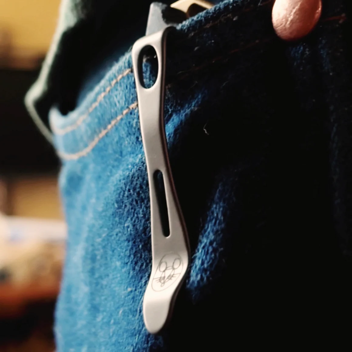 GiantMouse Titanium Deep Carry Clip – Image 3