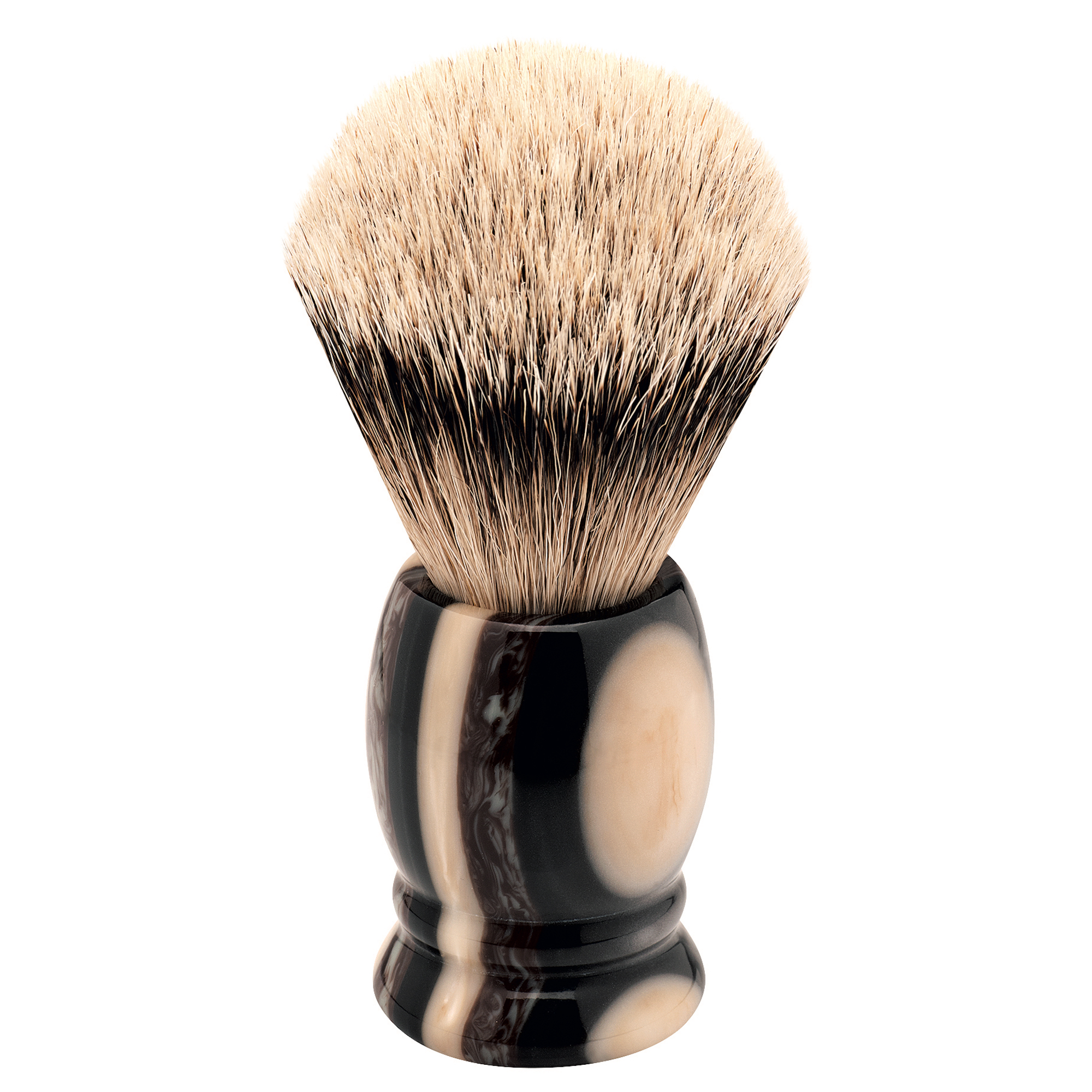 Erbe Solingen Shaving Brush Silver Tip Badger Hair – Image 3