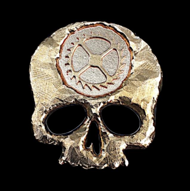 TempusFugitBrass Tempus Fugit Worry Stone Brass
