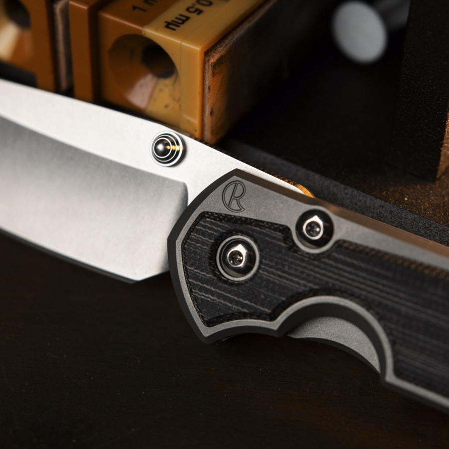 Chris Reeve Sebenza Micarta Schwarz Glass Blasted  – Bild 1