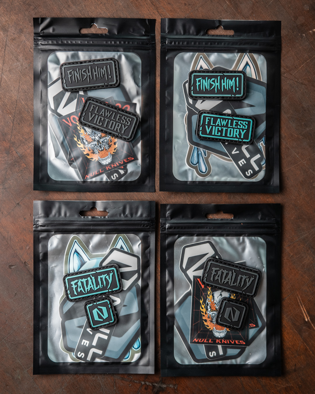 Null Knives x MK Patch Set Null Knives x MK Patch Set