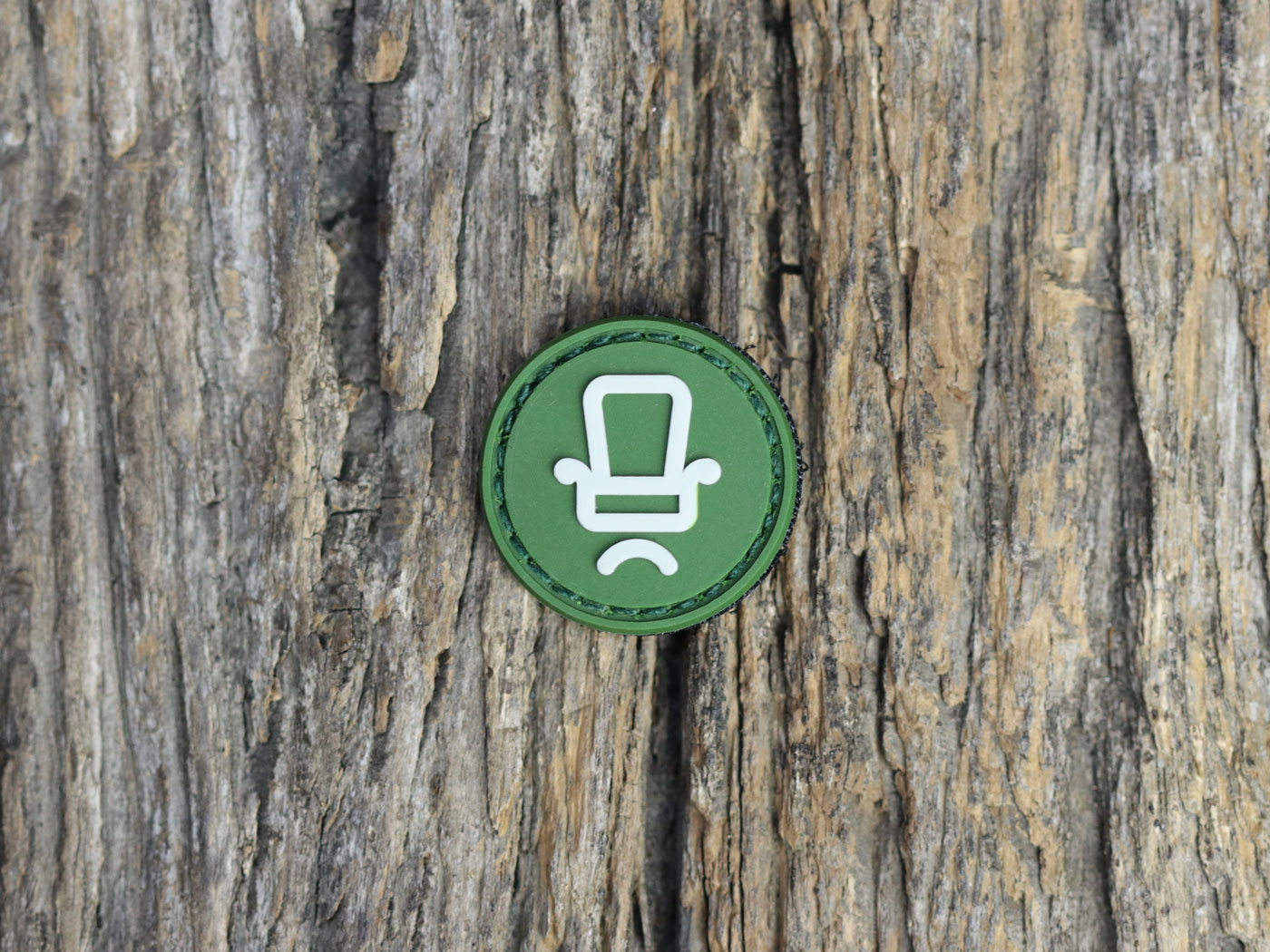 knifelounge_patches_green Knife Lounge Logo Patch Grün