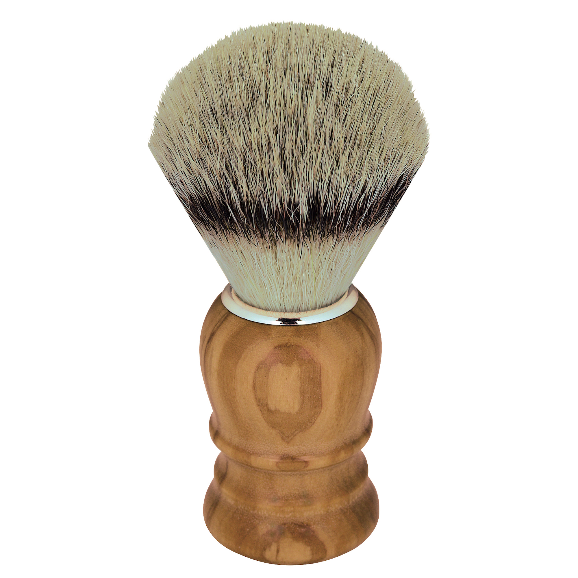 Erbe Solingen Shaving Brush Olive Wood Synthetic – Image 2