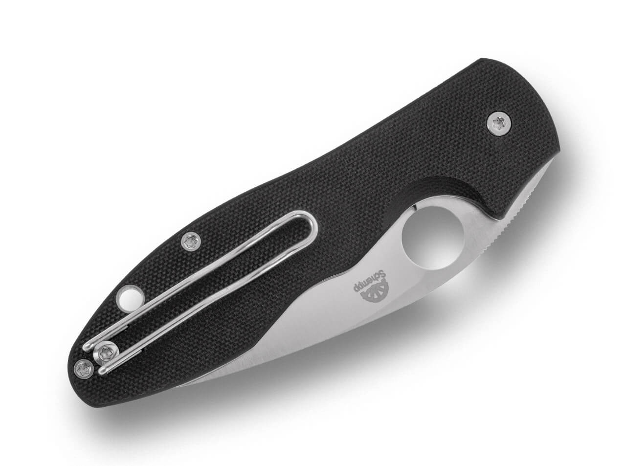 Spyderco Retract 9Cr18MoV Black G10 – Image 1