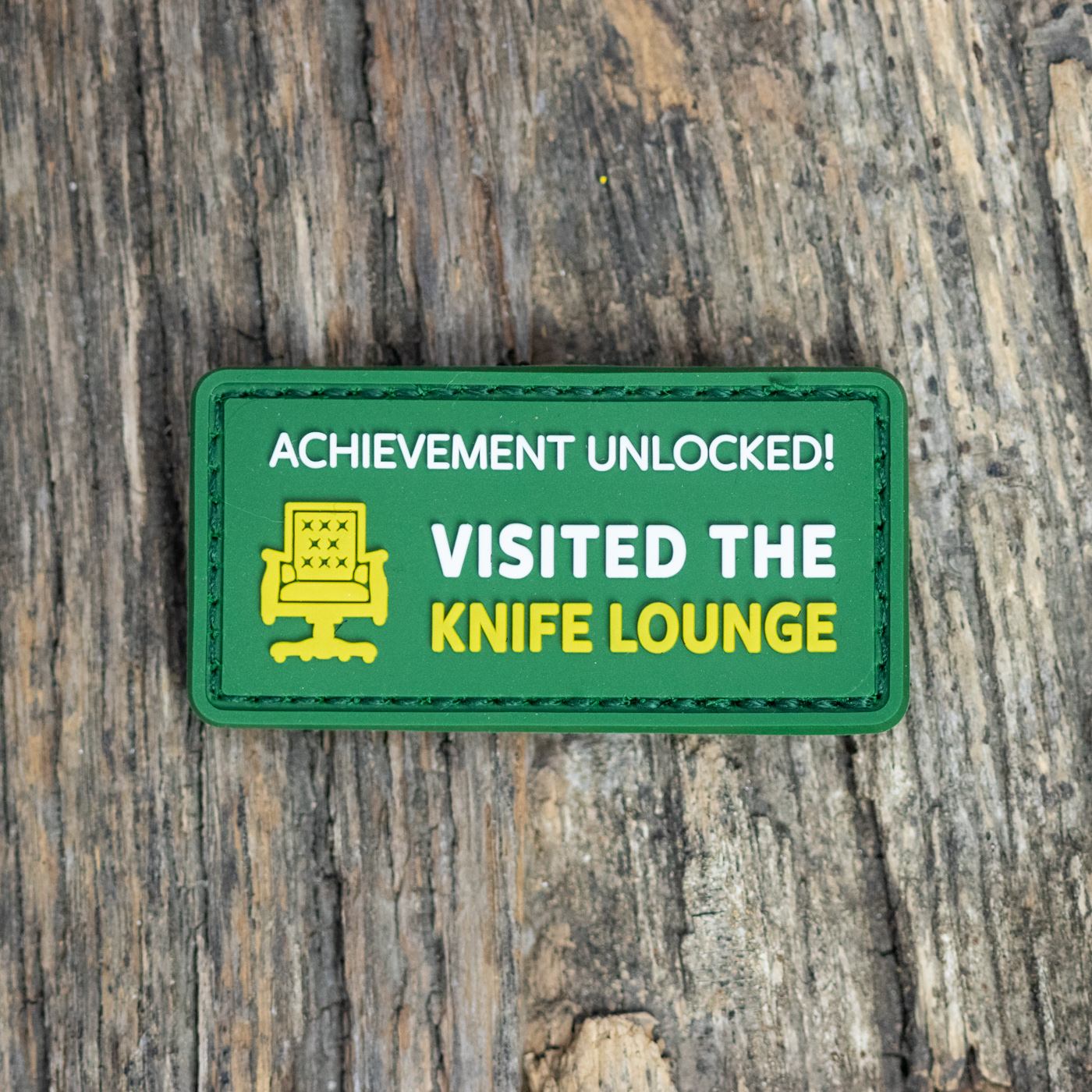 Patch_Visited-Knifelounge Visited the KnifeLounge Achievement Patch -nicht online erhältlich-