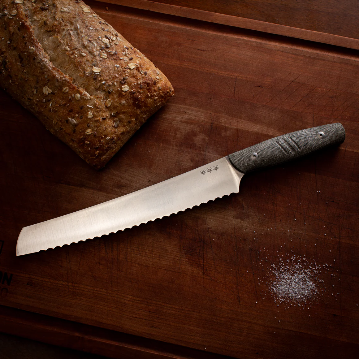 GiantMouse Brotmesser - Green Canvas – Bild 3