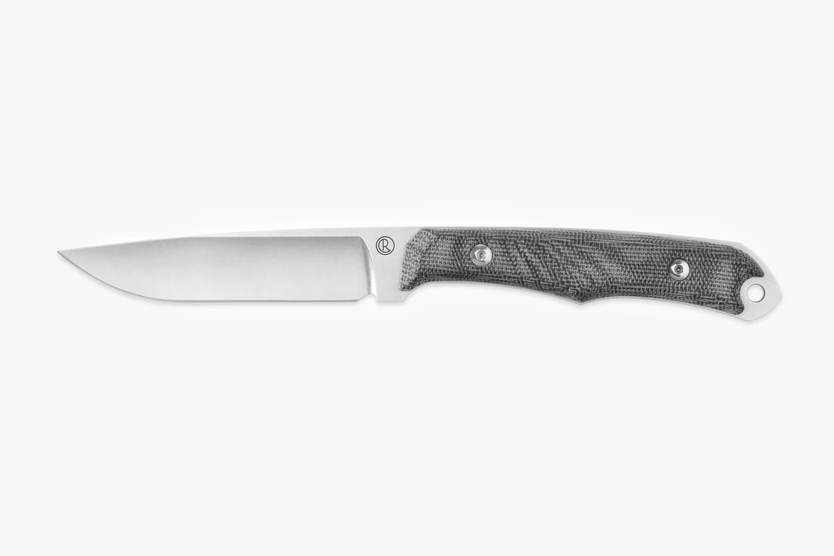 Chris Reeve Inyoni Black Canvas Micarta Drop Point 