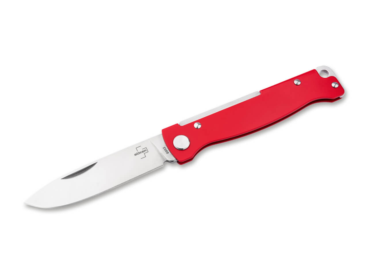 Böker Plus Atlas Red Klinge, Waffe, Messer, Besteck, Dolch