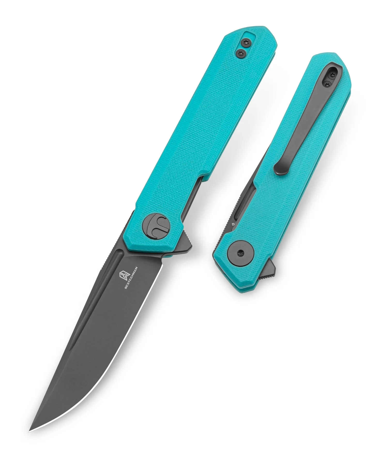 Bestechmann Mini Dundee Tiffany Blue G10 Bestechmann Mini Dundee Tiffany Blue G10