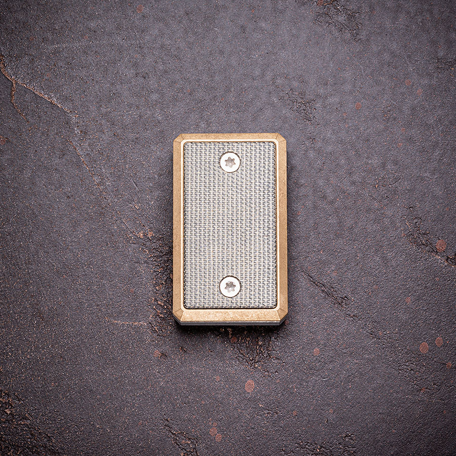 DWS_02_web Crowgear Don't Worry Stone - Micarta Inlay