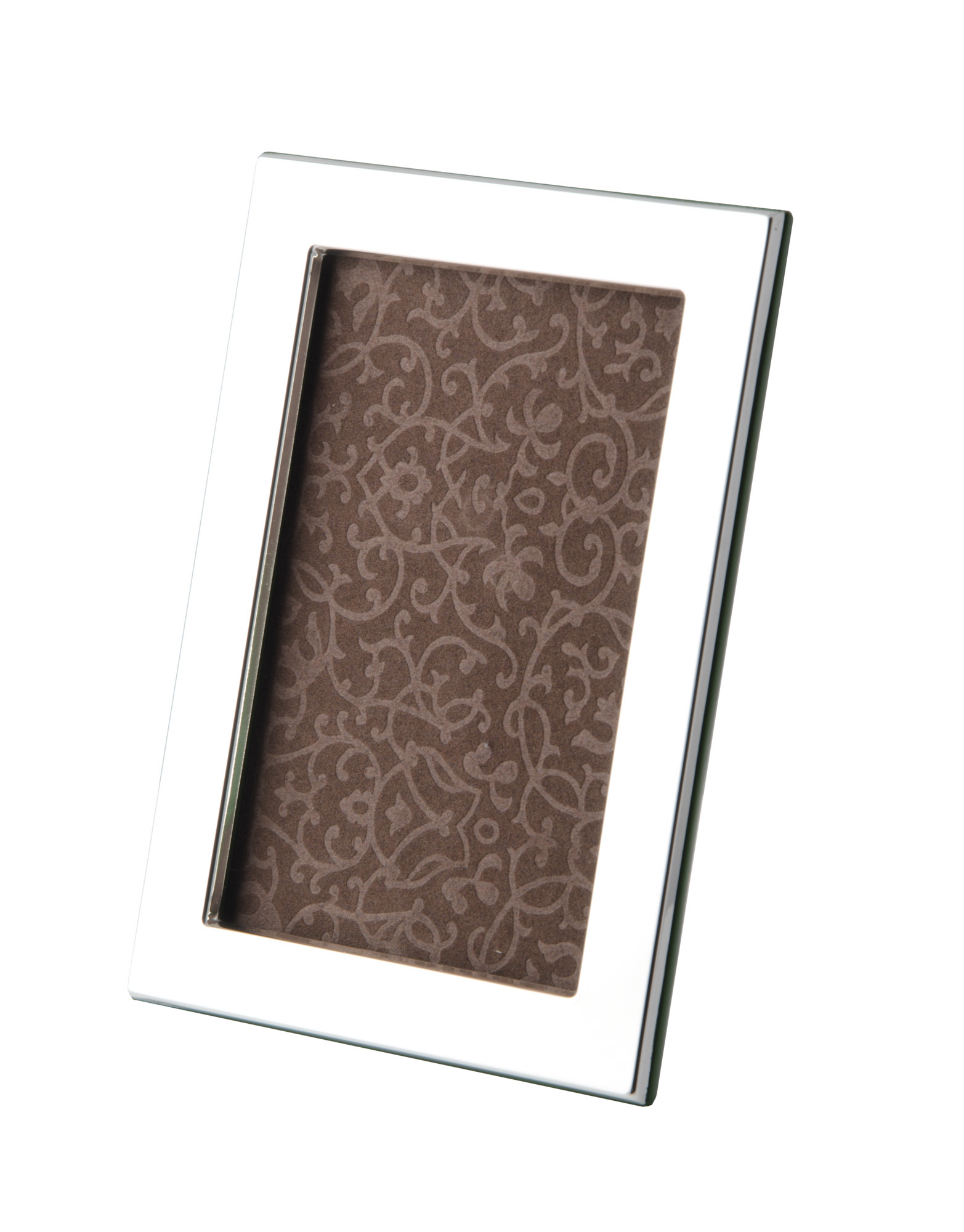 Bilderrahmen 925/- Sterling Silber schlicht / breit