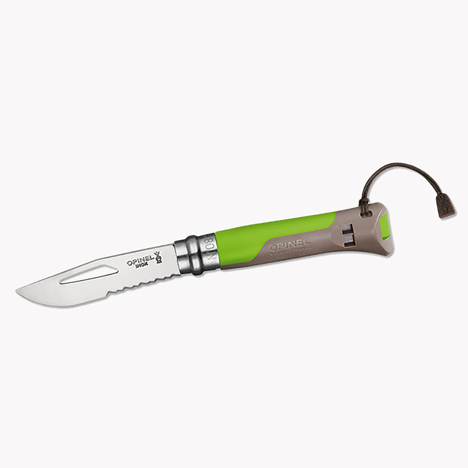 254311 Outdoor Opinel No 8 grün- braun