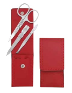 Dreiturm Etui Red Tex Teko – Bild 1