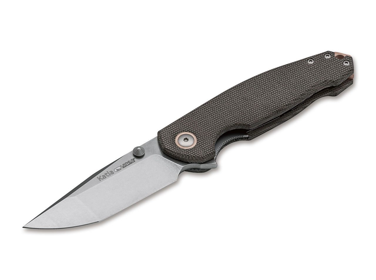 Viper Katla Canvas Micarta Green