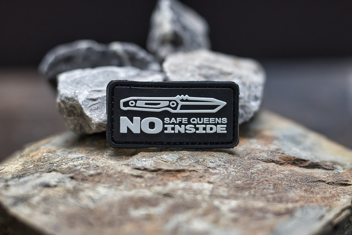 Ruhrpott Outdoor Patch "No Safe Queens inside" Logo, Zubehör, Rock