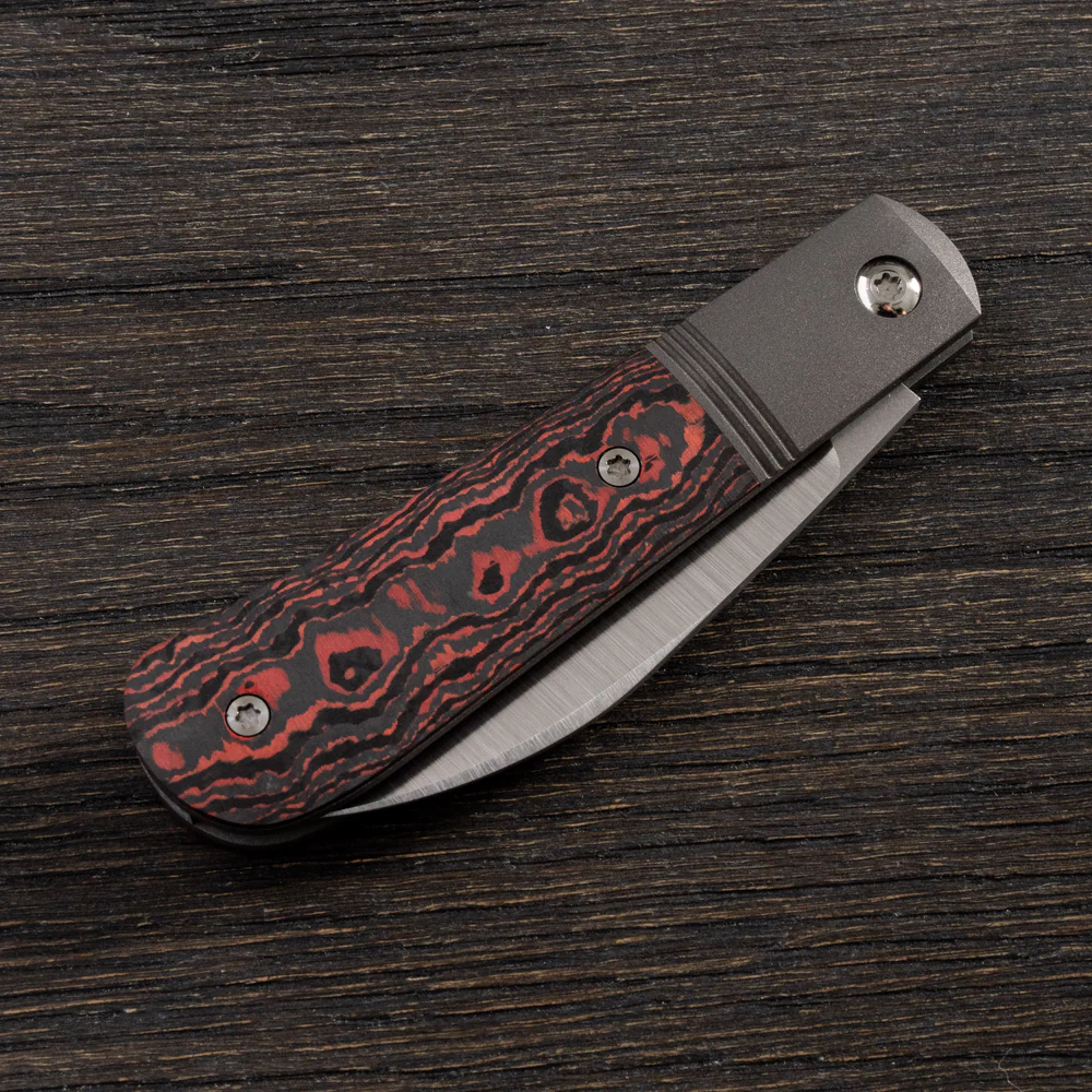 Jack Wolf Knives Laid Back Jack Fat Carbon Lava Flow – Image 6