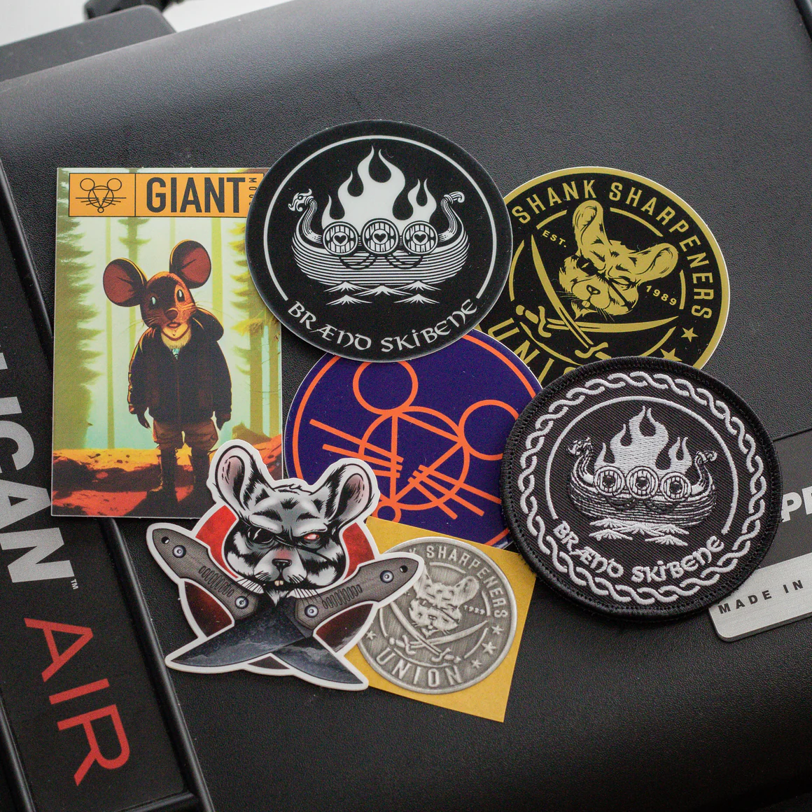 GiantMouse Sticker Patch Pack GiantMouse Sticker Patch Pack