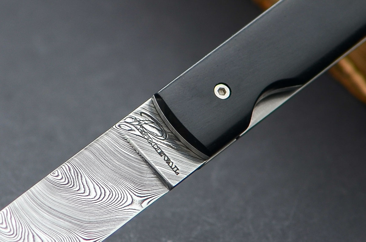 PercevalLeFrancaisDamastEbenholz-3 Perceval Le Francais Damascus Ebony
