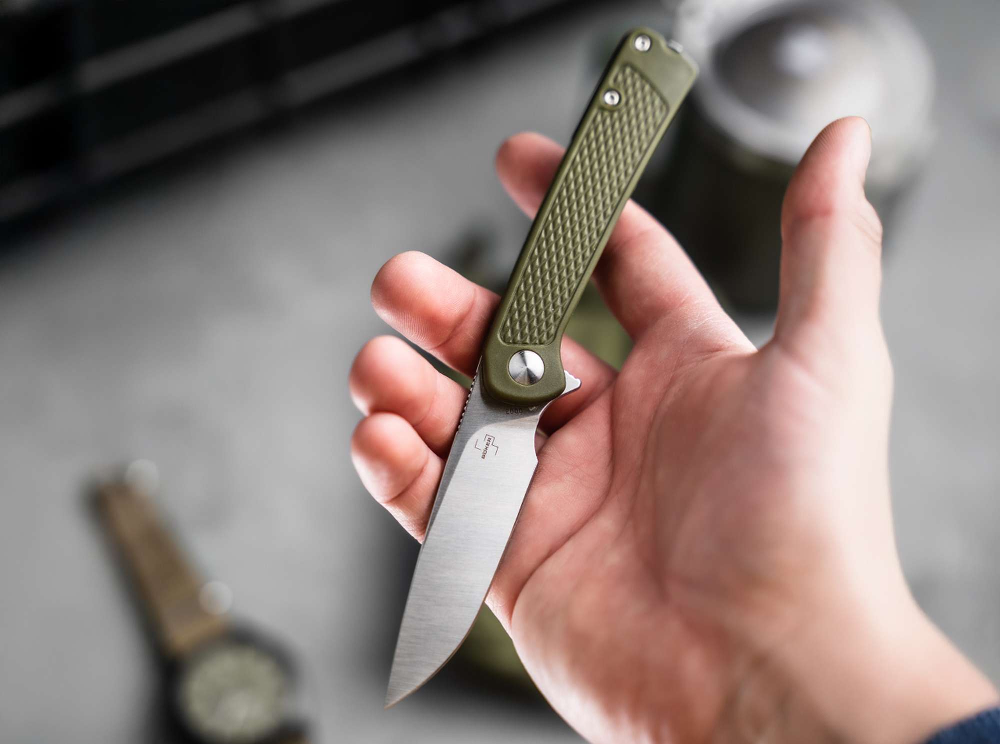 Böker Plus Fire Ant Green – Image 6